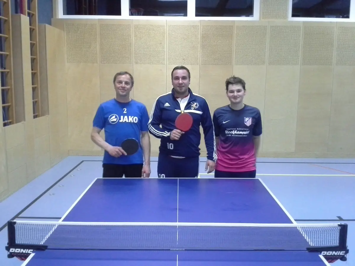 Siegerfoto Tischtennis 2016