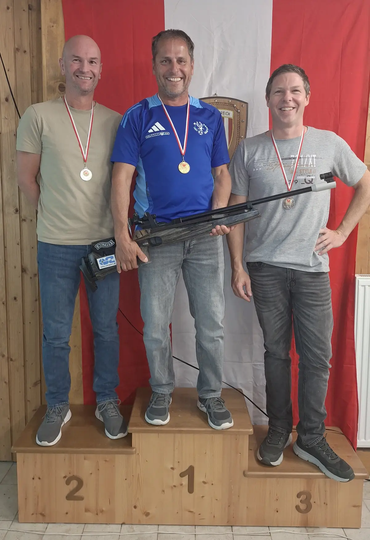 Siegerfoto Zimmergewehrschießen 2026