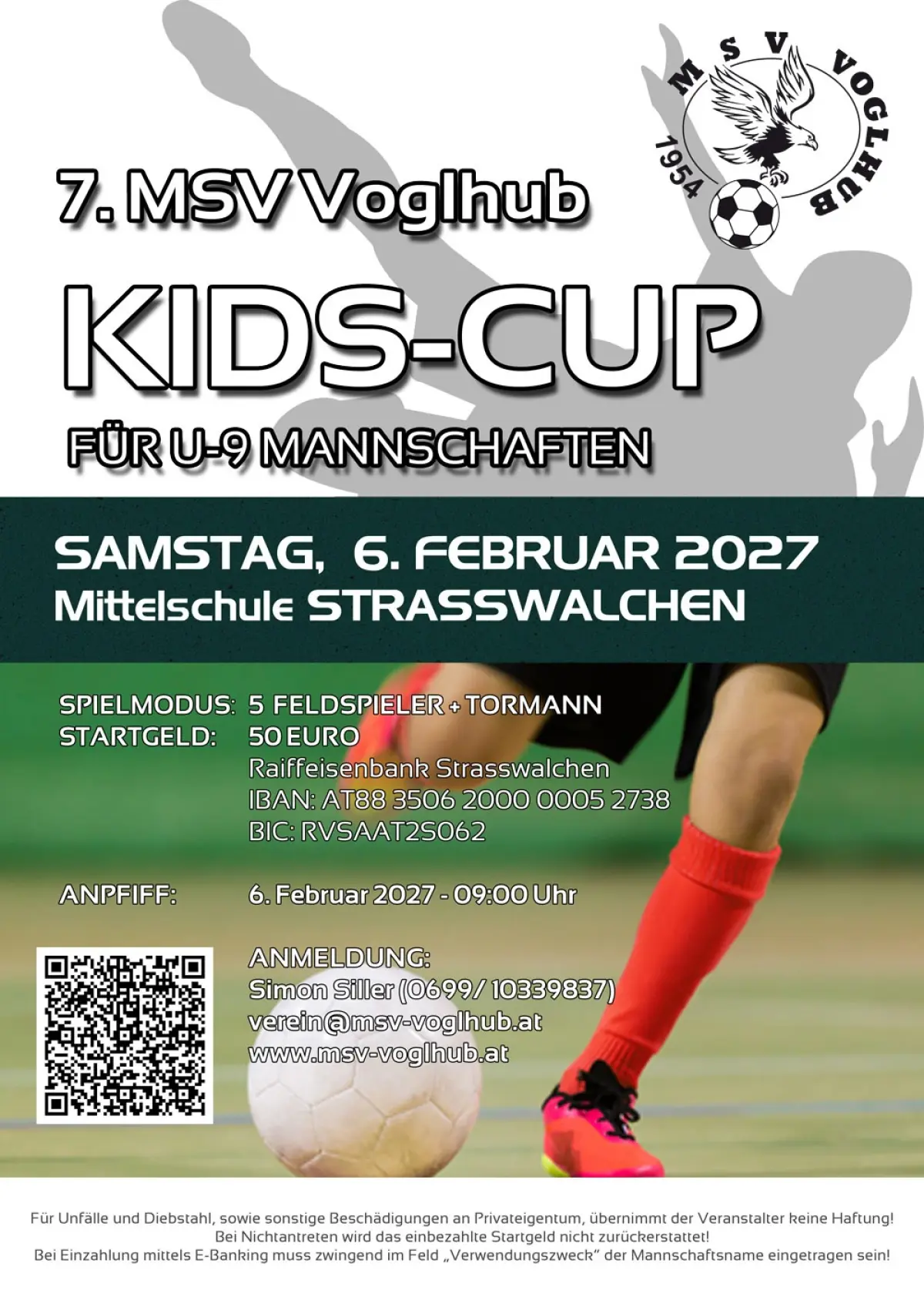 Turnier-Flyer — 7. MSV KidsCup 2027